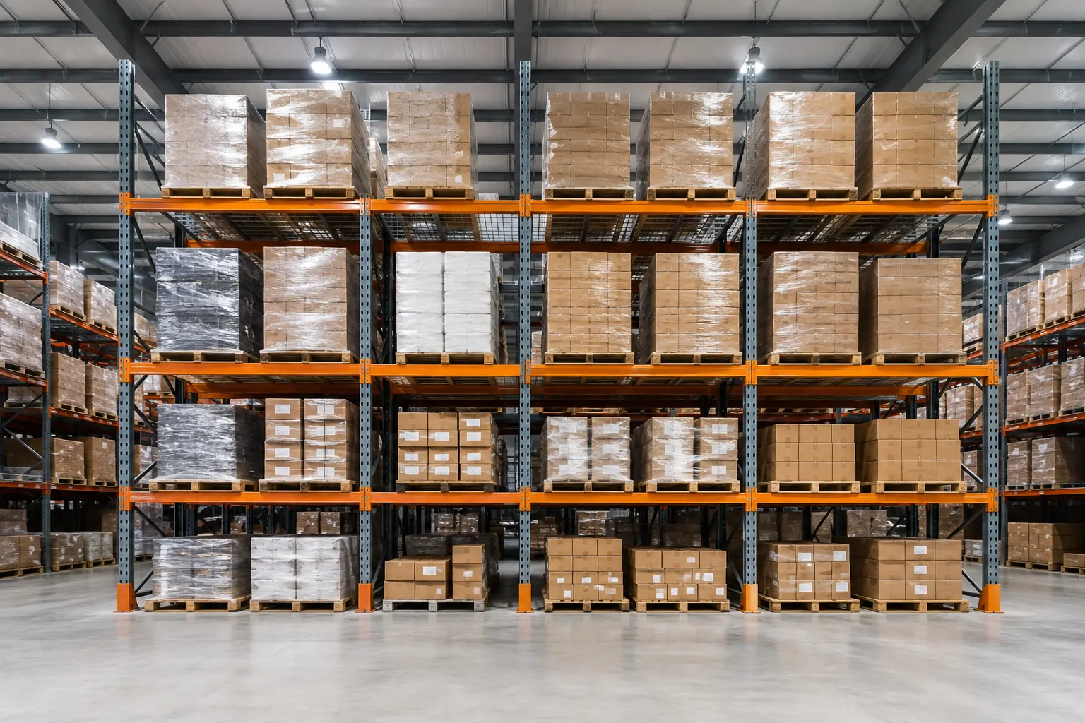 Sistema de rack selectivo industrial